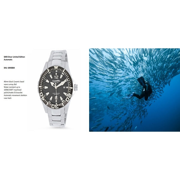 GM3 DIVER LIMITED EDITION AUTOMATIC