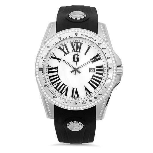 Stainless Steel Case polished/Matte finish combination.