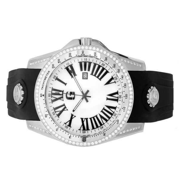 Stainless Steel Case polished/Matte finish combination.