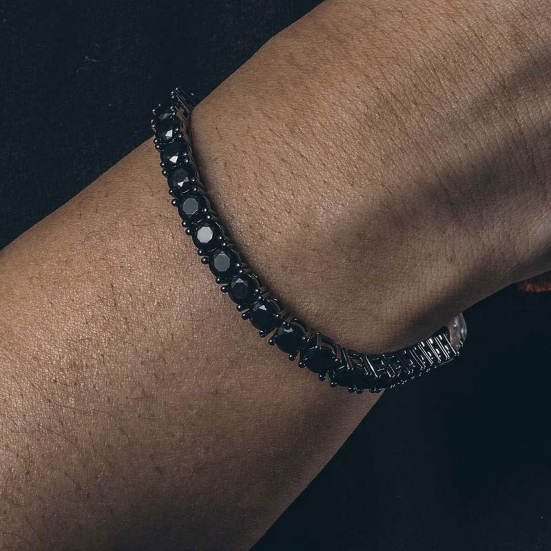 Black Onyx Tennis Bracelet