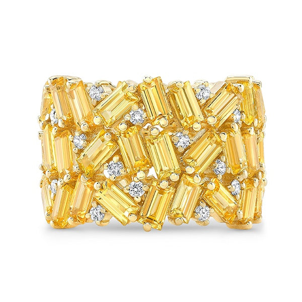 Triple Stack Baguette Ring