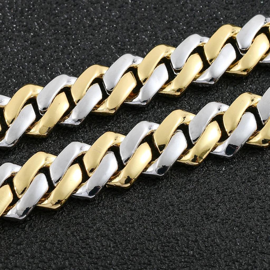 TWO TONE G1 - LINK NECKLACE