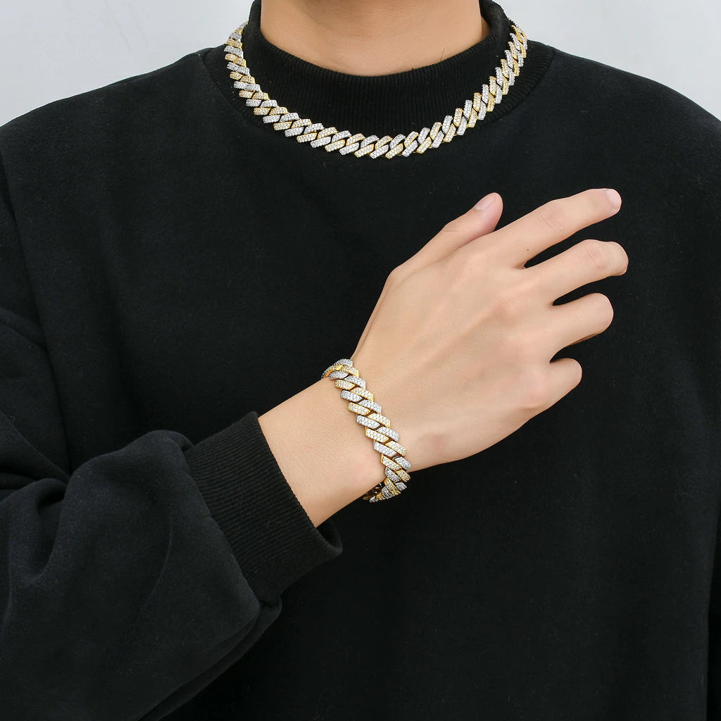 TWO TONE G1 - LINK NECKLACE