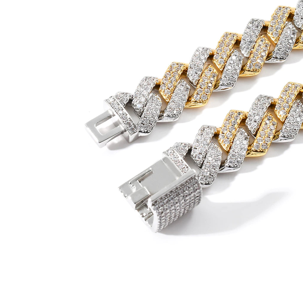 TWO TONE G1 - LINK NECKLACE