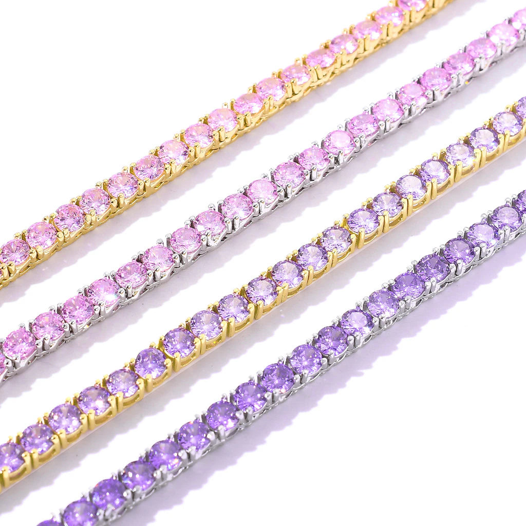 COLOR TENNIS NECKALCE