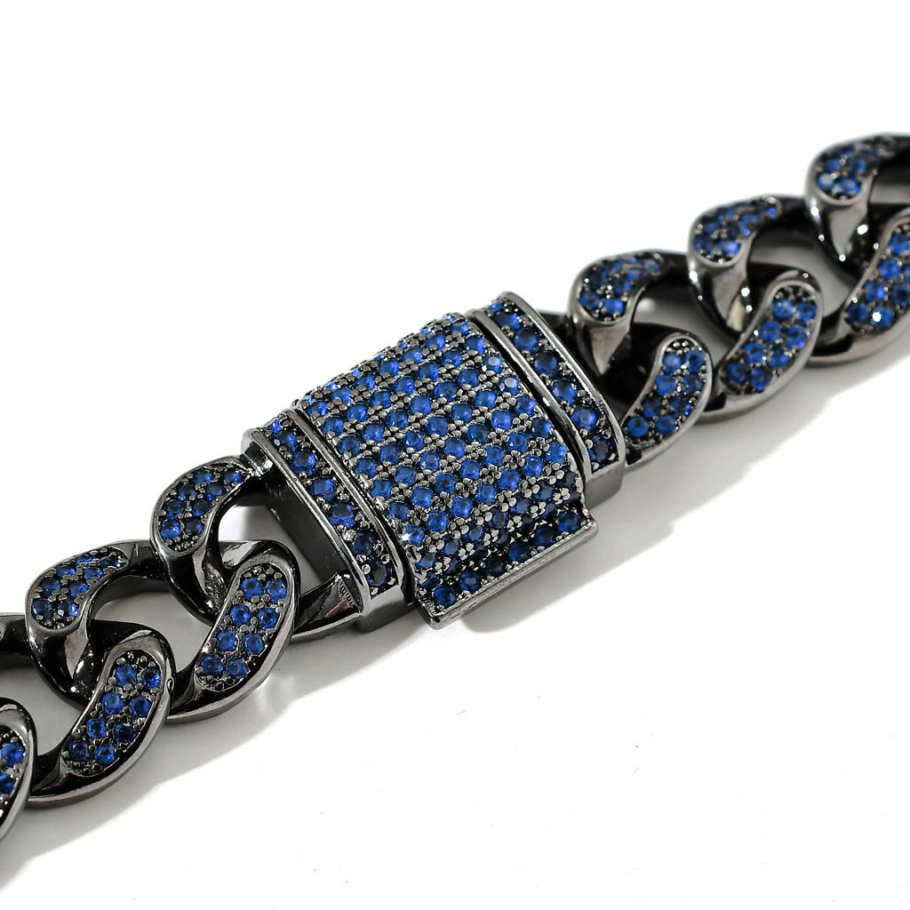 NAVY BLUE G-LINK BRACELET