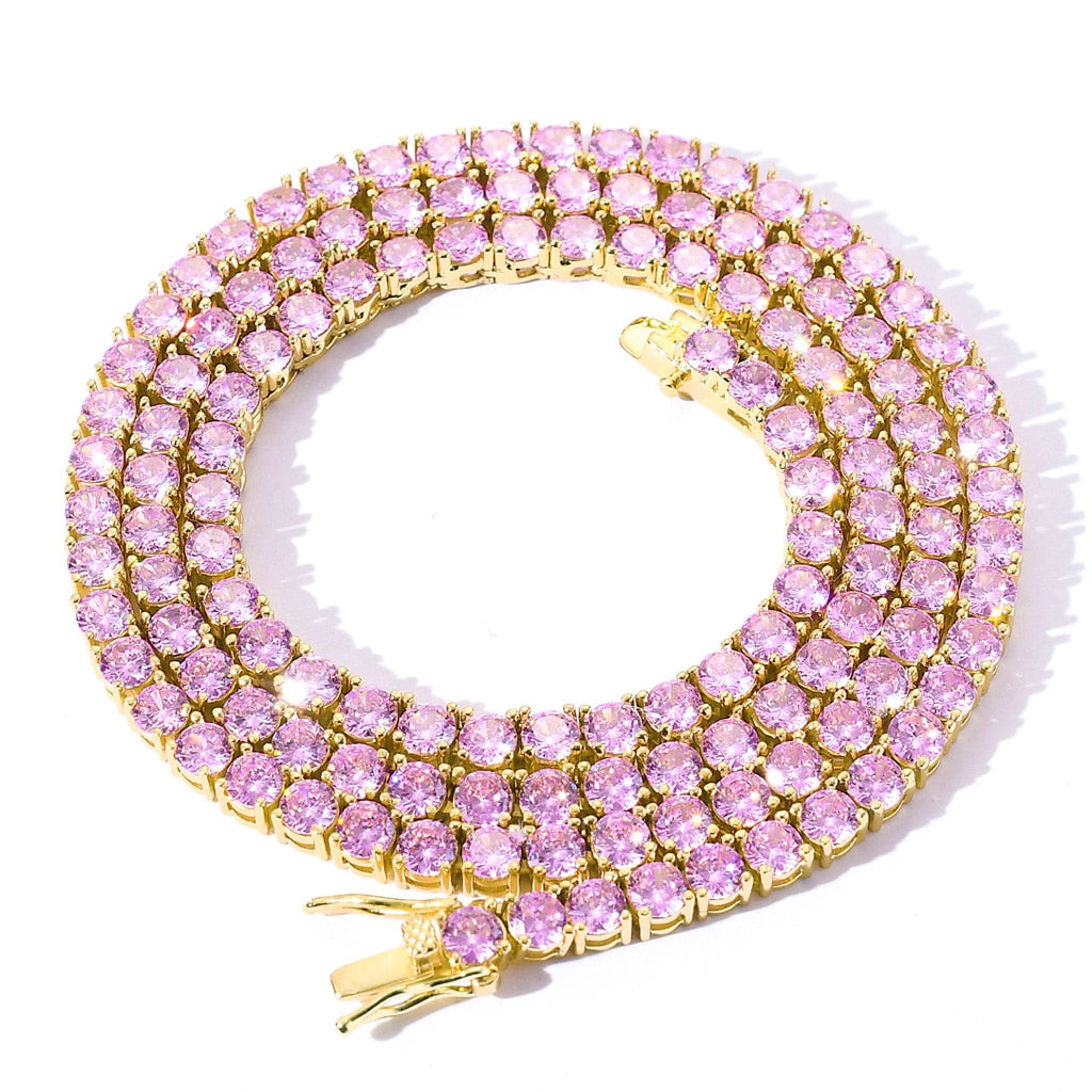 COLOR TENNIS NECKALCE