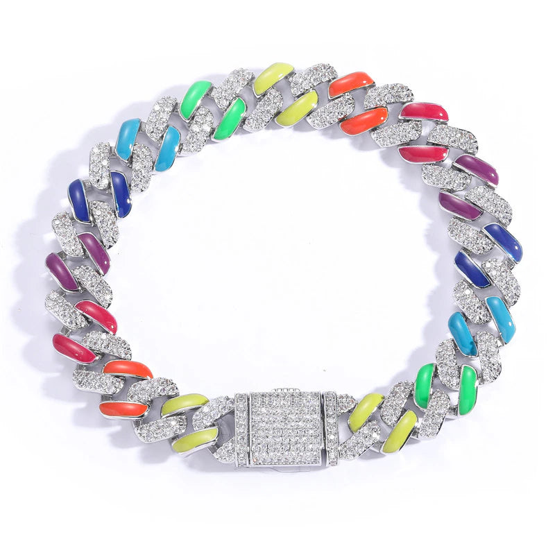 ENAMEL G-LINK BRACELET