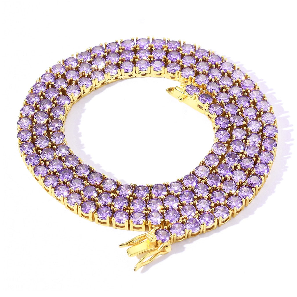 COLOR TENNIS NECKALCE