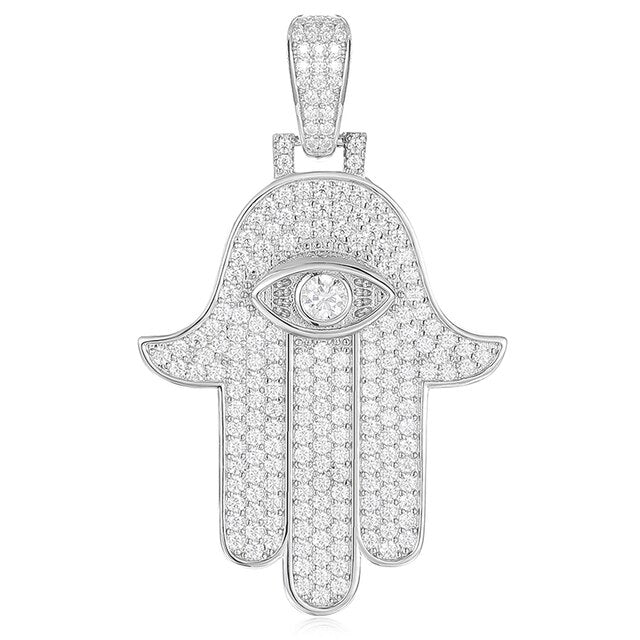 HAMSA PENDANT AND CHAIN