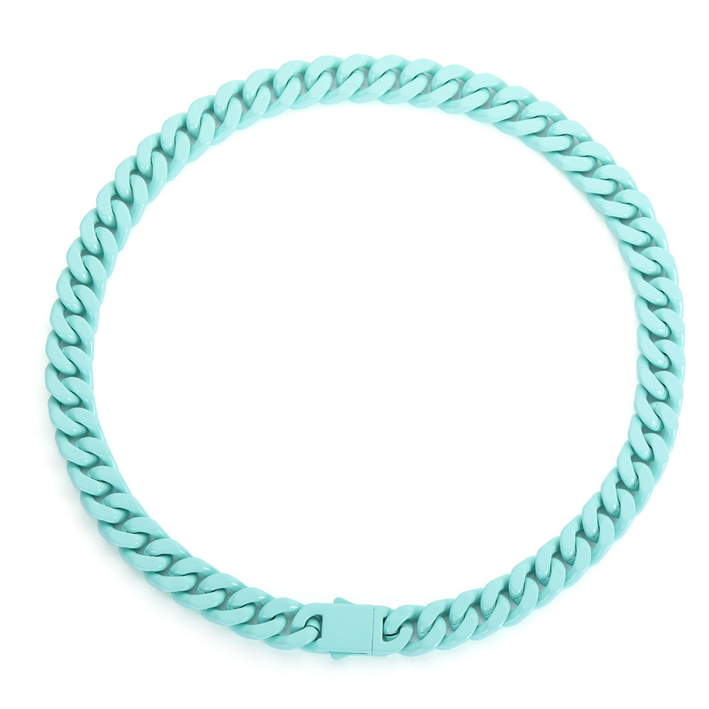 G - LINK COLORED NECKLACE