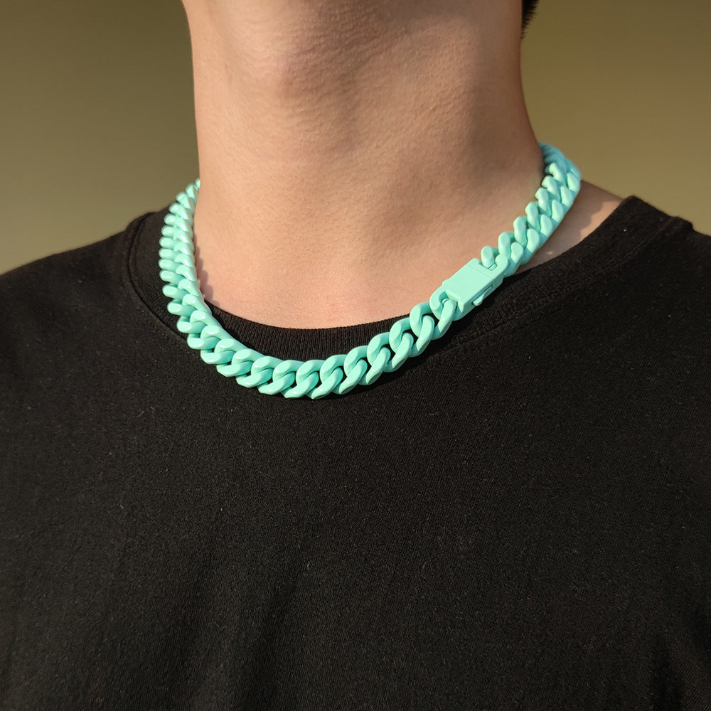 G - LINK COLORED NECKLACE