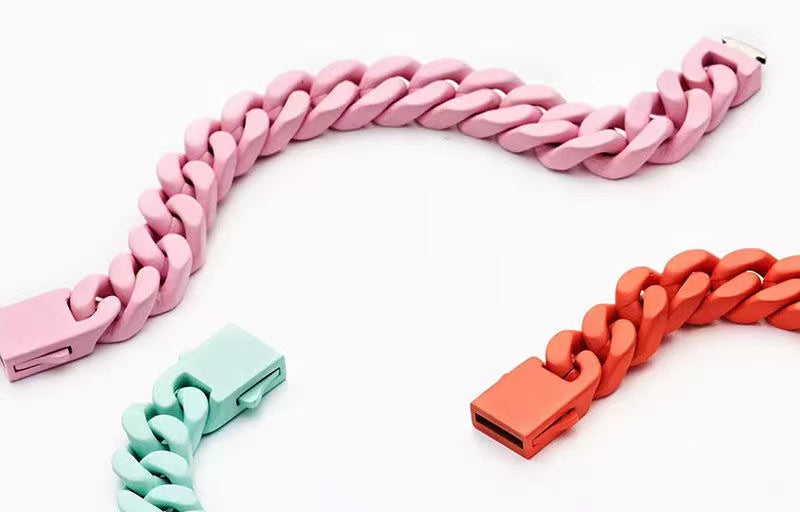 G - LINK COLORED NECKLACE