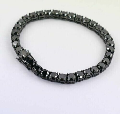 Black Onyx Tennis Bracelet