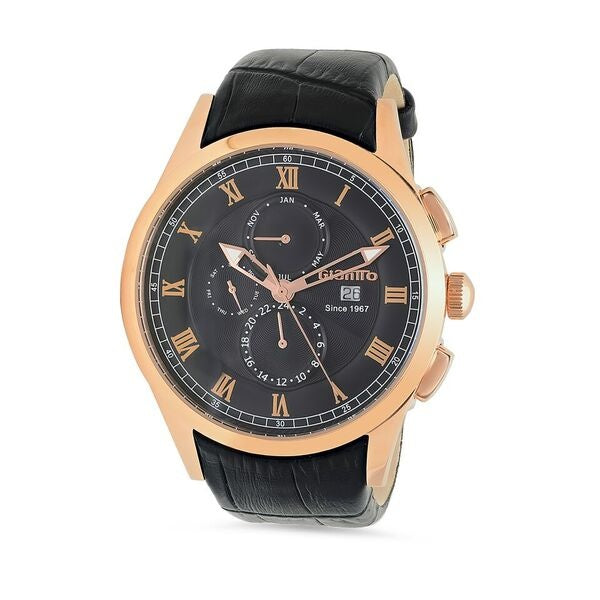 Stainless steel case rose gold IP