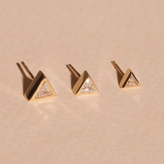 Trillion Diamond Earring.