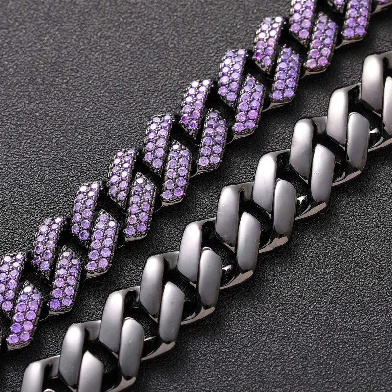 Purple Fluorite & Black Lava Stone 8mm Gemstone Bead Bracelet –  Chakvana.com – CHAKVANA