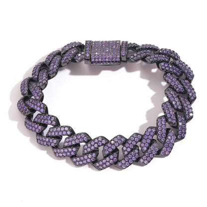 PURPLE G-LINK BRACELET – Giantto PURPLE G-LINK BRACELET – Giantto